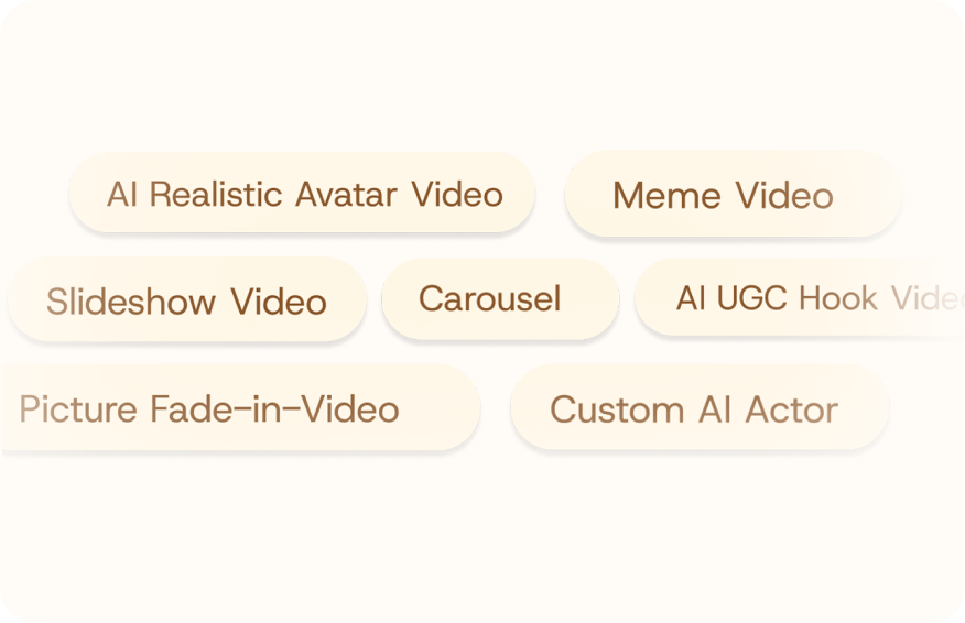Curated Templates for Content